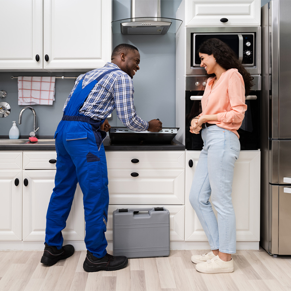 can you provide an estimate for cooktop repair before beginning any work in Woodson Illinois